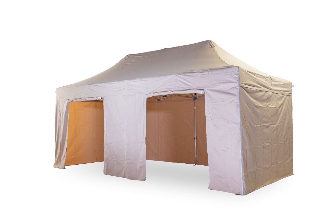 TENTino OPLÁŠTĚNÍ NA 3x6 m /4 nohy a 3x6 m /6 noh SMALL/BIG HEXAGON/OCTAGON Barva opláštění: 3A - BÉŽOVÁ