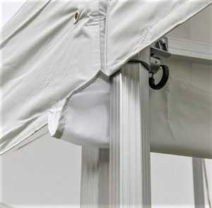 TENTino Okap pro nůžkový párty stan 4 m Barva opláštění: 4A - ŽLUTÁ