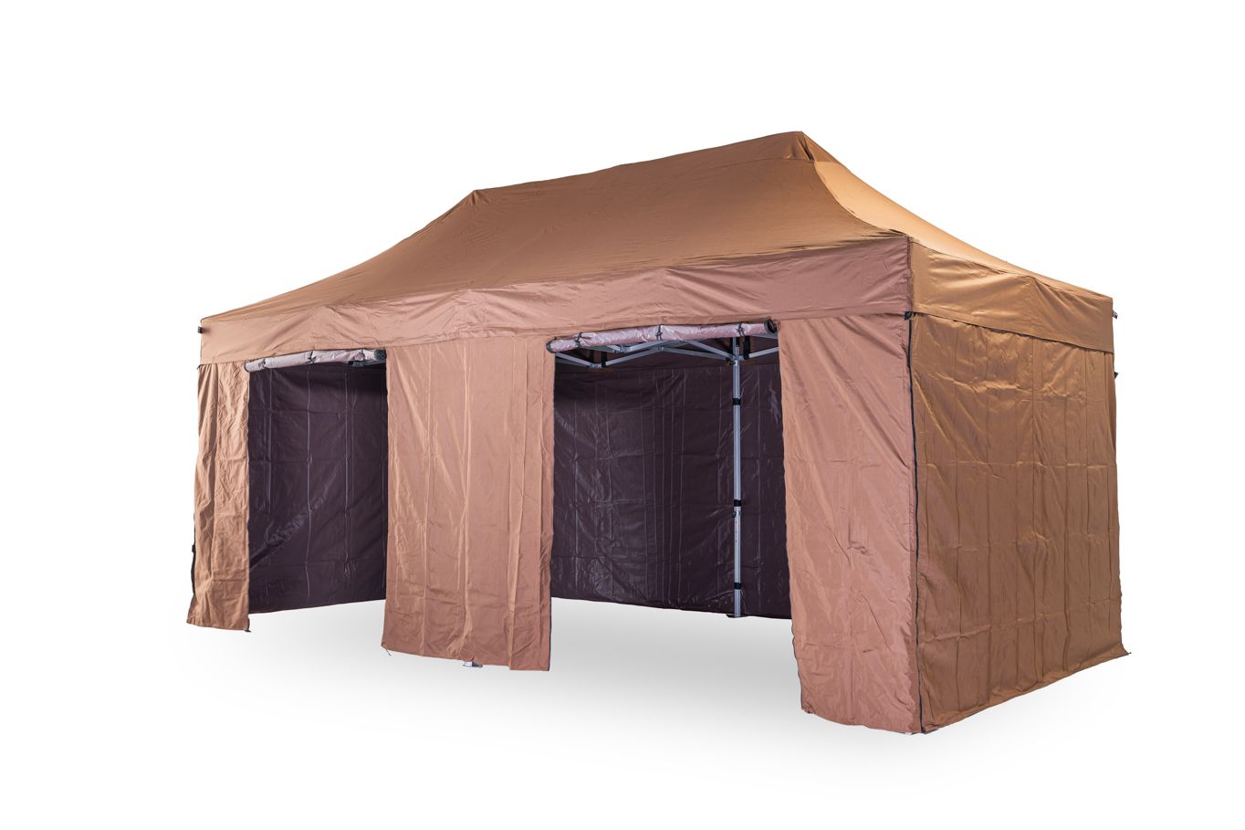 TENTino OPLÁŠTĚNÍ NA 4x8 m BH EXTREME Barva opláštění: 10A - HNĚDÁ