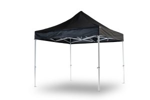 TENTino STŘECHA NA STAN 4x4 m SMALL/BIG HEXAGON Barva: 11A - ČERNÁ