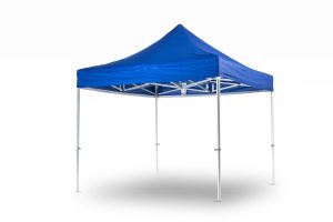 TENTino STŘECHA NA STAN 4x4 m SMALL/BIG HEXAGON Barva: 8A - MODRÁ