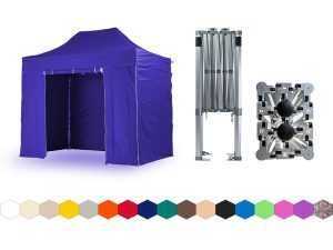 Nůžkový párty stan 2x3 m TENTino BIG HEXAGON Barva opláštění: 8A - MODRÁ