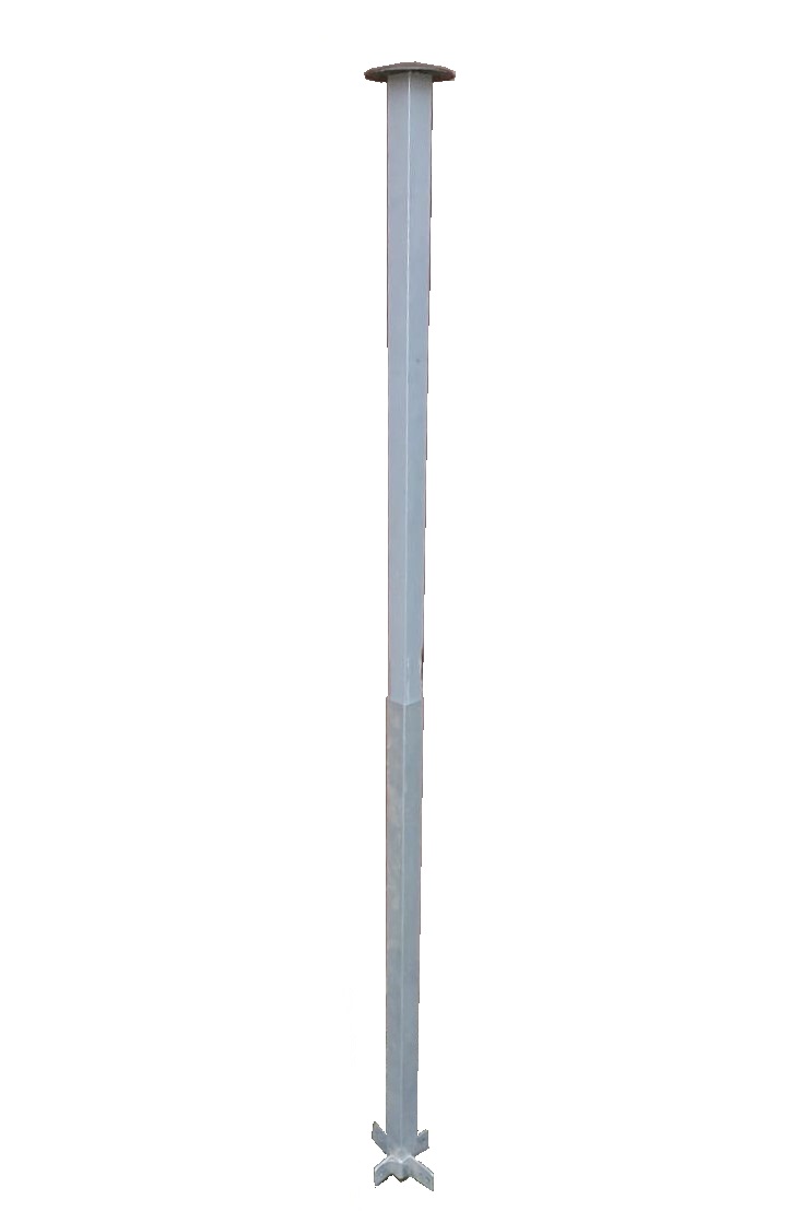 TENTino Kompletní střed BH / BHE / PVC - teleskop s čepičkou + spodní část s pružinou na 4x4 m