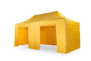 TENTino OPLÁŠTĚNÍ NA 4x6 m /6 BIG HEXAGON Barva opláštění: 4A - ŽLUTÁ