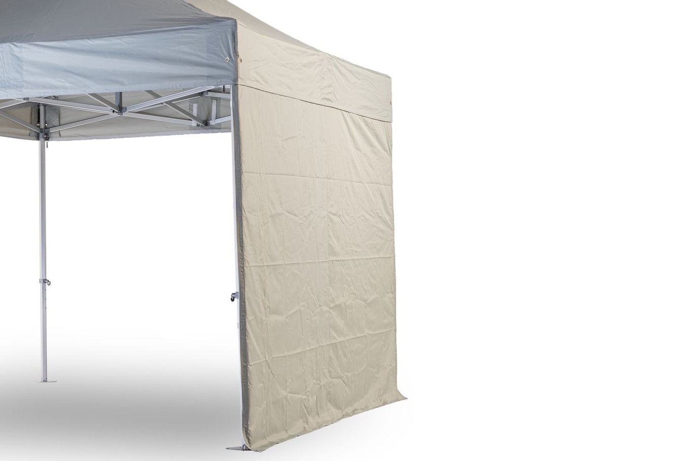 TENTino BOČNÍ PLACHTA 450 gsm- 6 m na 4x6 m Barva: 5A - ŠEDÁ / GREY