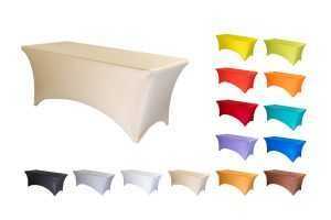 TENTino Elastický potah na skládací stůl 152x76 cm VÍCE BAREV Barva: 14 ŠAMPAŇ