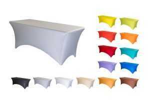 TENTino Elastický potah na skládací stůl 152x76 cm VÍCE BAREV Barva: 10 ŠEDÁ