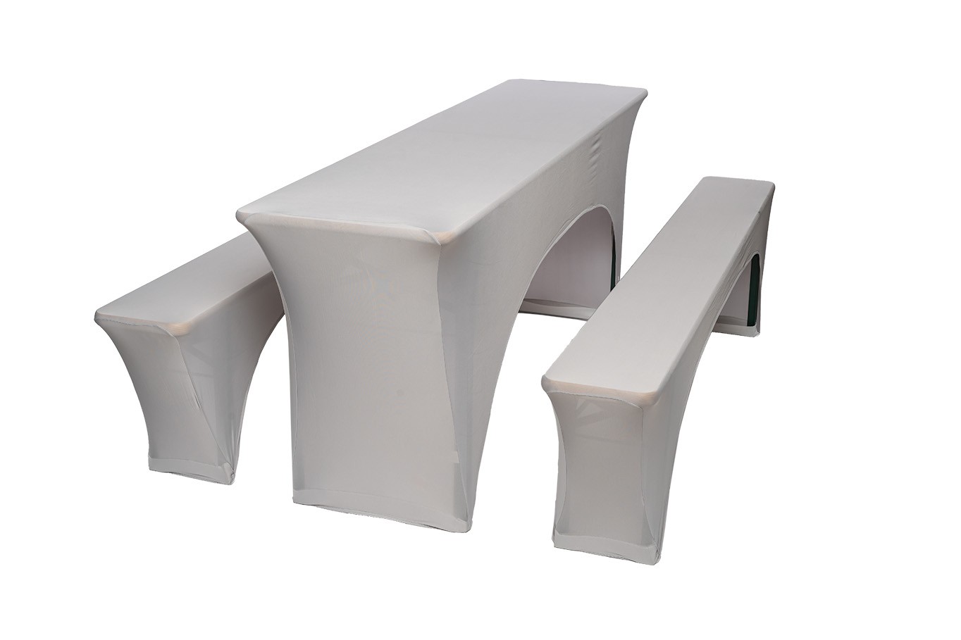 TENTino Elastický potah na pivní set 220x50 - 220x70 cm Barva: 8 ŠEDÁ