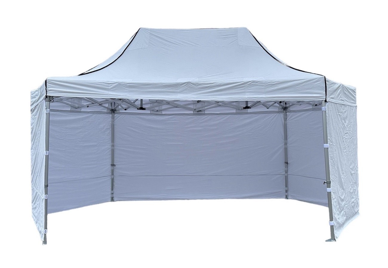 Nůžkový párty stan 2x2x4 m TENTino BIG HEXAGON Barva opláštění: 12A - SVĚTLE MODRÁ