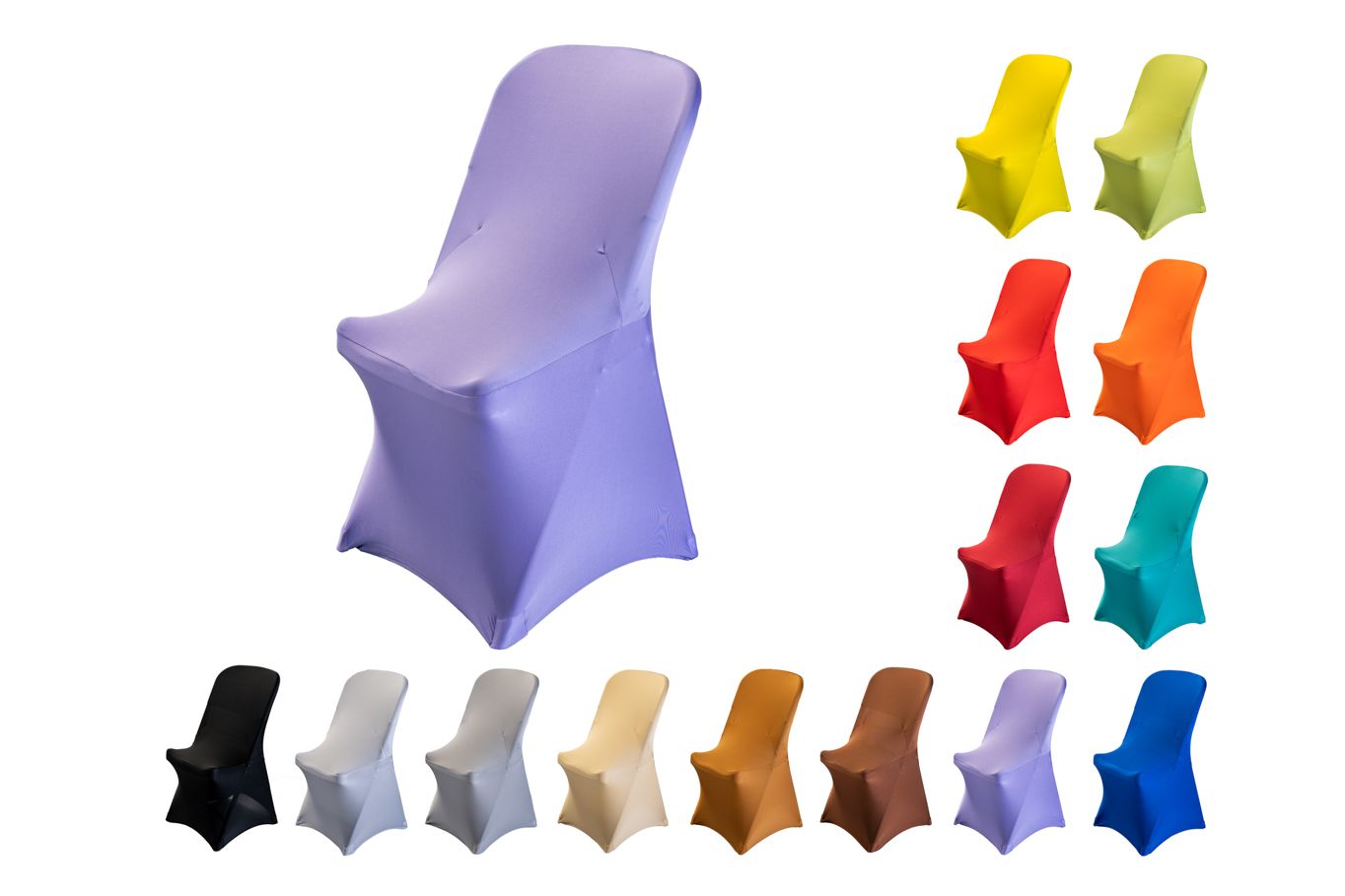 TENTino Elastický potah na skládací židli PTH01 Barva: LEVANDULOVÁ