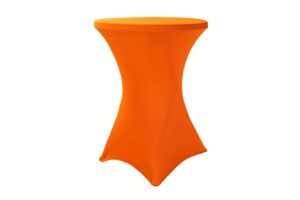 TENTino Elastický ubrus EXTREME na koktejlový bistro stůl 70-80 cm VÍCE BAREV Barva ubrusu: ORANŽOVÁ / ORANGE
