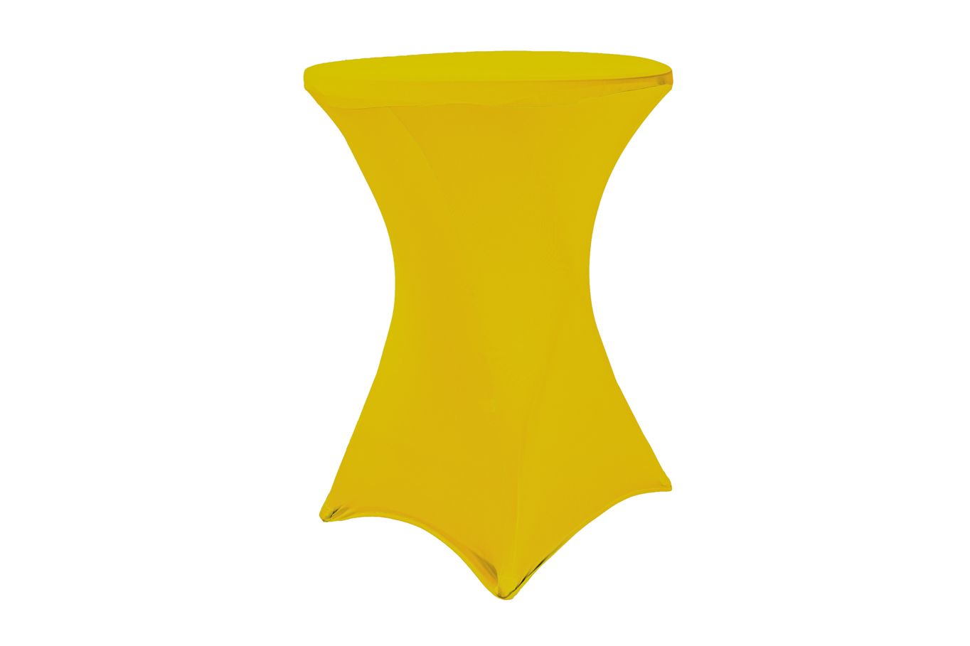 TENTino Elastický ubrus EXTREME na koktejlový bistro stůl 70-80 cm VÍCE BAREV Barva ubrusu: SVÍTIVĚ ŽLUTÁ / YELLOW