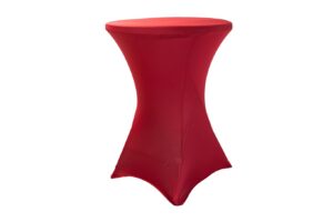 TENTino Elastický ubrus EXTREME na koktejlový bistro stůl 70-80 cm VÍCE BAREV Barva ubrusu: VÍNOVÁ / CLARET