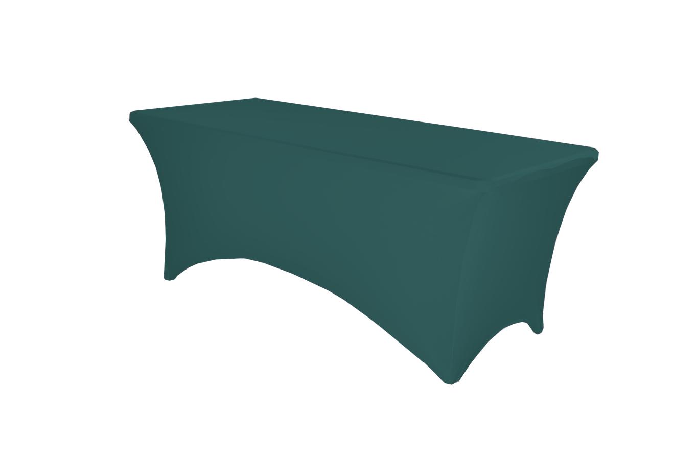 TENTino Elastický potah EXTREME na skládací stůl 180-183x76 cm VÍCE BAREV Barva ubrusu: TMAVĚ ZELENÁ / WILLOW GREEN