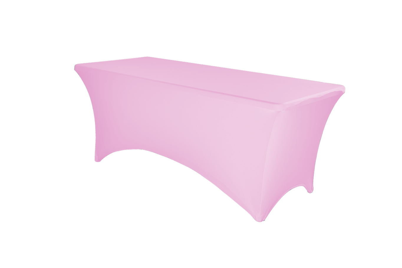 TENTino Elastický potah EXTREME na skládací stůl 180-183x76 cm VÍCE BAREV Barva ubrusu: SVĚTLE RŮŽOVÁ / PINK