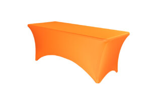 TENTino Elastický potah EXTREME na skládací stůl 180-183x76 cm VÍCE BAREV Barva ubrusu: ORANŽOVÁ / ORANGE