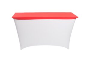 TENTino Elastická čepice STANDARD na desku skládacího stolu 122x60 cm VÍCE BAREV Barva ubrusu: ŠAMPAŇ / CHAMPAGNE