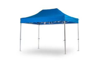 TENTino STŘECHA NA STAN 4x6 m /4 BIG HEXAGON Barva opláštění: 8A - MODRÁ