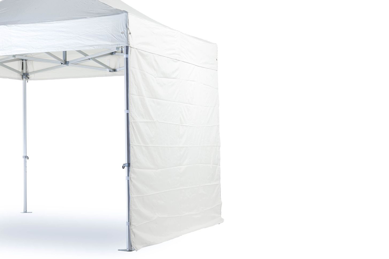 TENTino BOČNÍ PLACHTA 450 gsm- 4 m na 4x4 m /4x6 m /4x8 m Barva opláštění: 1A - BÍLÁ