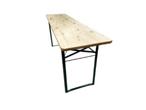 Pivní stůl 200x50 cm k pivnímu setu BAZAROVÝ