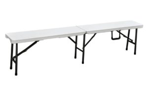 TENTino Plastová skládací lavice 240 cm