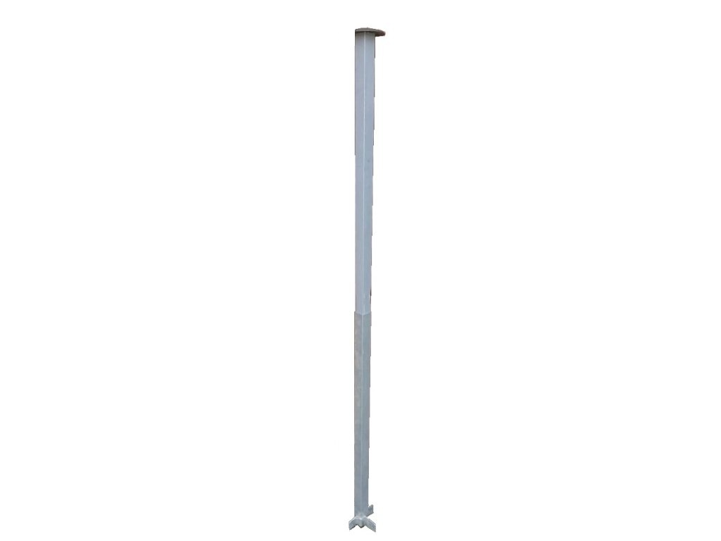 TENTino Kompletní krajový střed BH - teleskop s půlenou čepičkou + spodní část s pružinou na 3x3 m