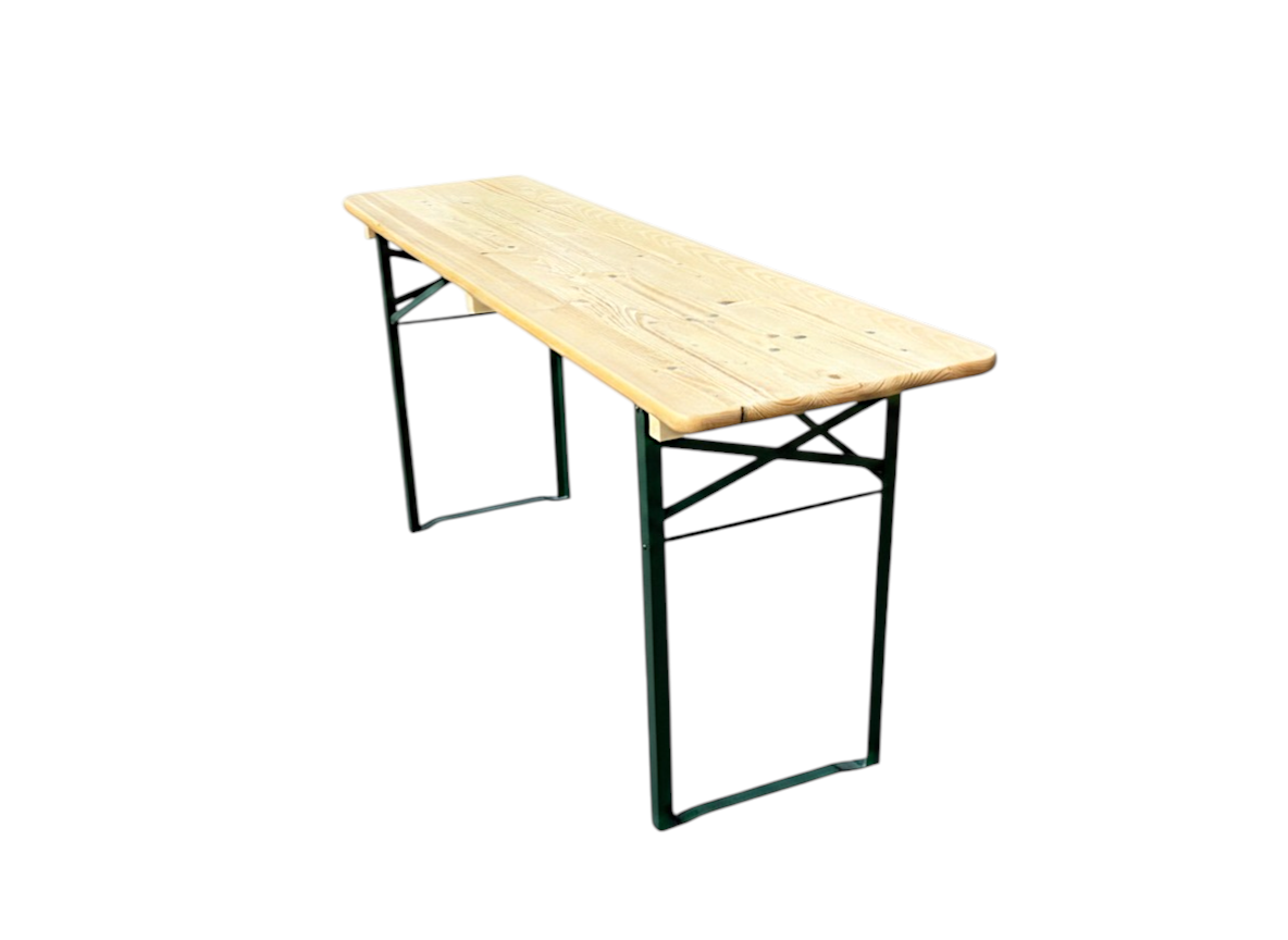 TENTino Pivní stůl PINIE 220x50 cm k pivnímu setu