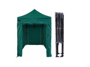 TENTino Nůžkový párty stan 2x2 m STEEL HEXAGON Barva opláštění (Zvolte variantu): 9A - ZELENÁ