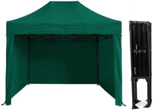 TENTino Nůžkový párty stan 2x3 m STEEL HEXAGON Barva opláštění (Zvolte variantu): 9A - ZELENÁ