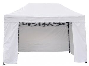 TENTino OPLÁŠTĚNÍ NA 2x4 m STEEL HEXAGON Barva opláštění (Zvolte variantu): 1A - BÍLÁ