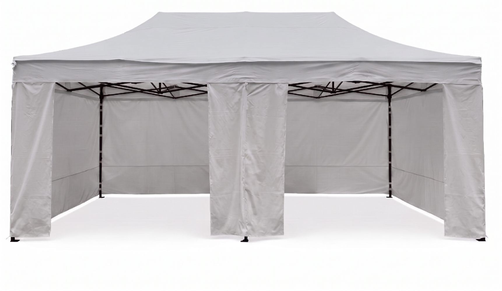 TENTino OPLÁŠTĚNÍ NA 4x8 m STEEL HEXAGON Barva opláštění (Zvolte variantu): 5A - ŠEDÁ