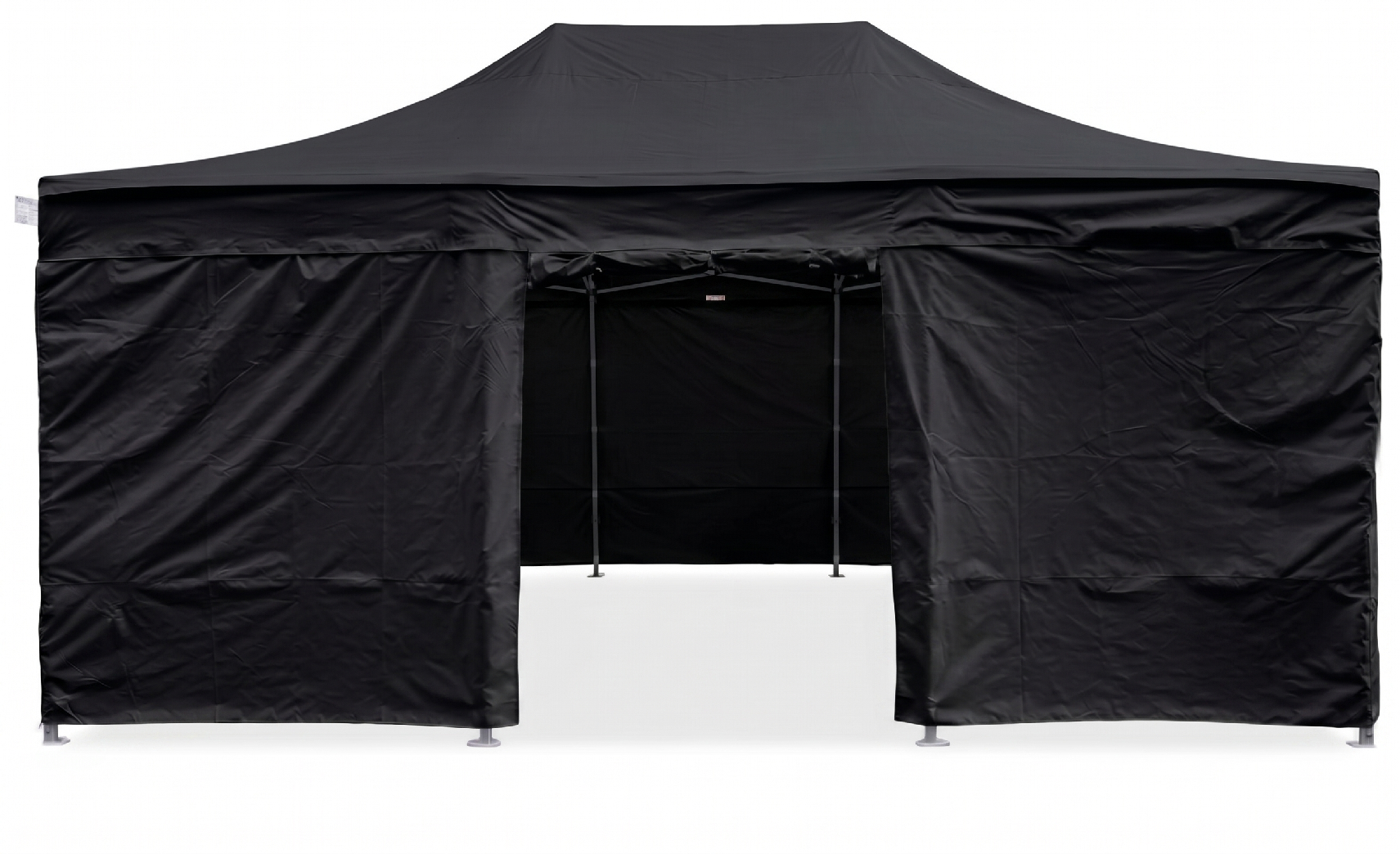 TENTino OPLÁŠTĚNÍ NA 4x6 m / 8 noh STEEL HEXAGON Barva opláštění (Zvolte variantu): 11A - ČERNÁ