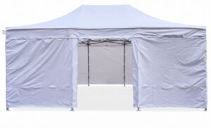 TENTino OPLÁŠTĚNÍ NA 4x6 m / 8 noh STEEL HEXAGON Barva opláštění (Zvolte variantu): 1A - BÍLÁ