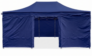 TENTino OPLÁŠTĚNÍ NA 4x6 m / 8 noh STEEL HEXAGON Barva opláštění (Zvolte variantu): 8A - MODRÁ