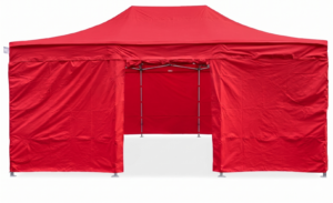 TENTino OPLÁŠTĚNÍ NA 4x6 m / 8 noh STEEL HEXAGON Barva opláštění (Zvolte variantu): 7A - ČERVENÁ