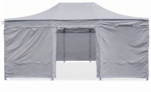 TENTino OPLÁŠTĚNÍ NA 4x6 m / 8 noh STEEL HEXAGON Barva opláštění (Zvolte variantu): 5A - ŠEDÁ