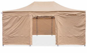 TENTino OPLÁŠTĚNÍ NA 4x6 m / 8 noh STEEL HEXAGON Barva opláštění (Zvolte variantu): 3A - BÉŽOVÁ