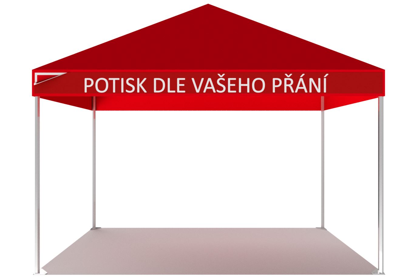 TENTino Banner na suchý zip 4